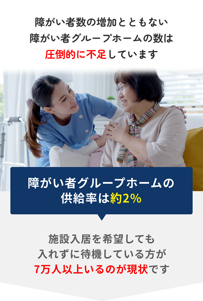 障がい者の数は日本人の9.2%にあたります
